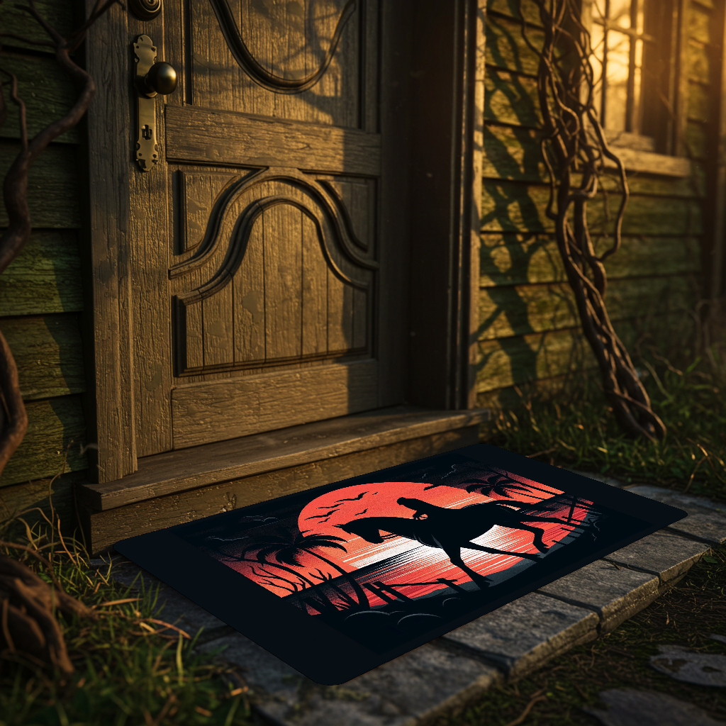 Headless Horseman Summer Rubber Doormat