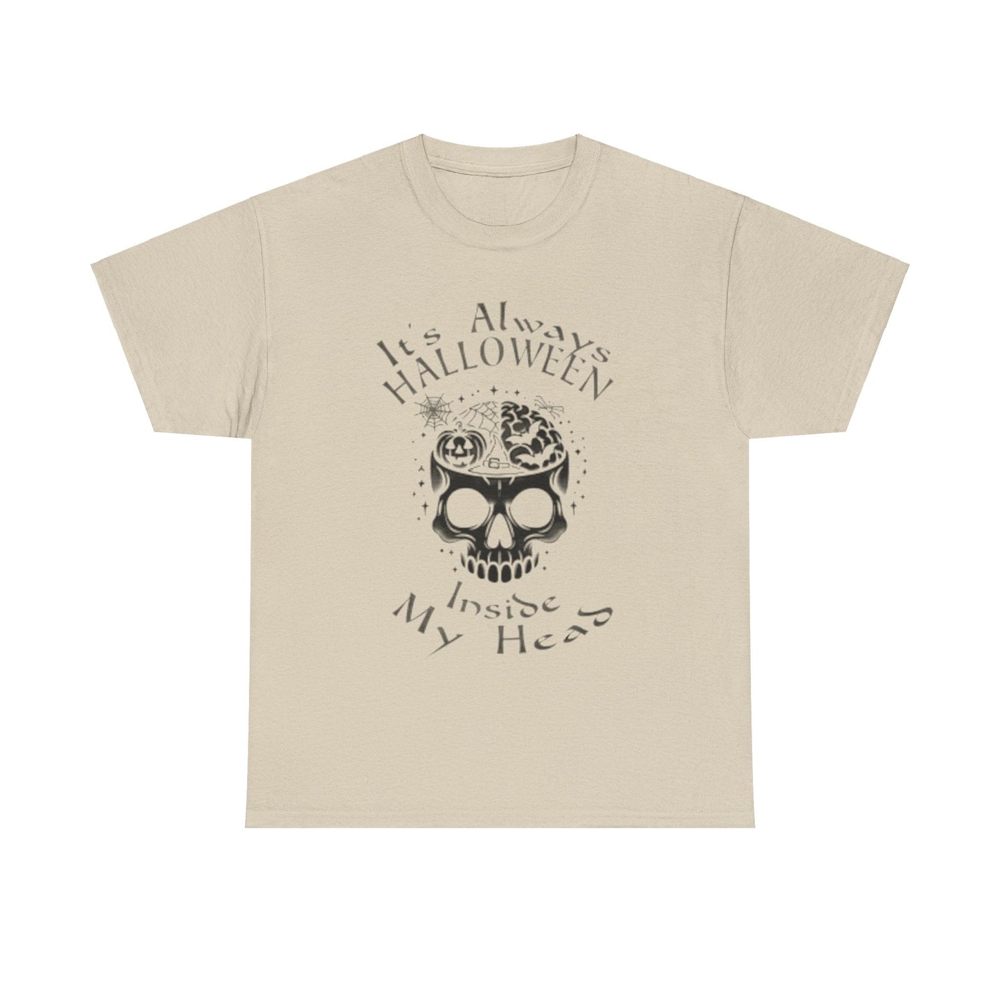 It's Always Halloween Inside My Head Tee ShirtT - ShirtVTZdesignsSandSbatsCrew neckDTG