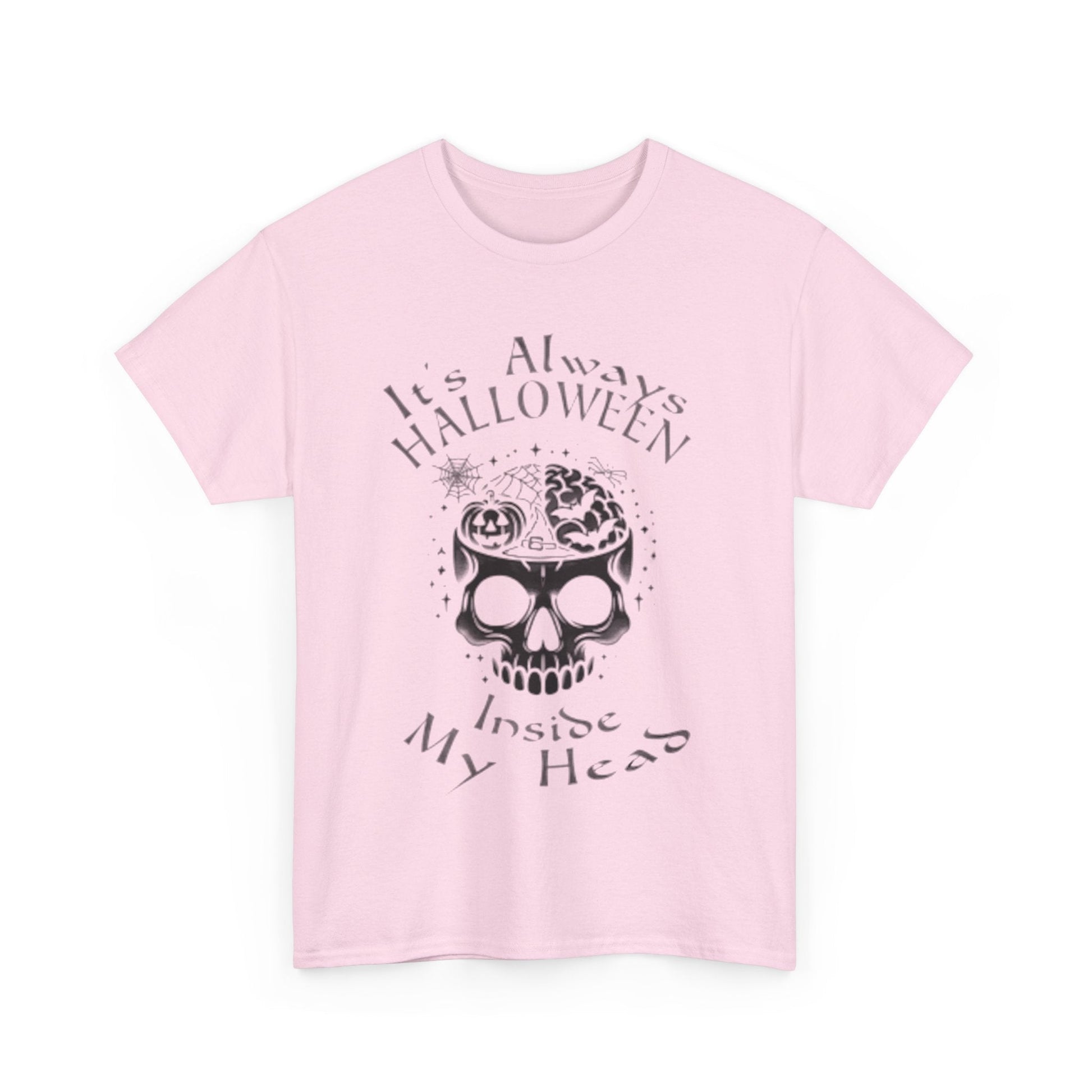 It's Always Halloween Inside My Head Tee ShirtT - ShirtVTZdesignsForest GreenSbatsCrew neckDTG