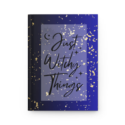 Just Witchy Things Hardcover JournalPaper productsVTZdesignsJournalcelestialHardcoverHome & Living