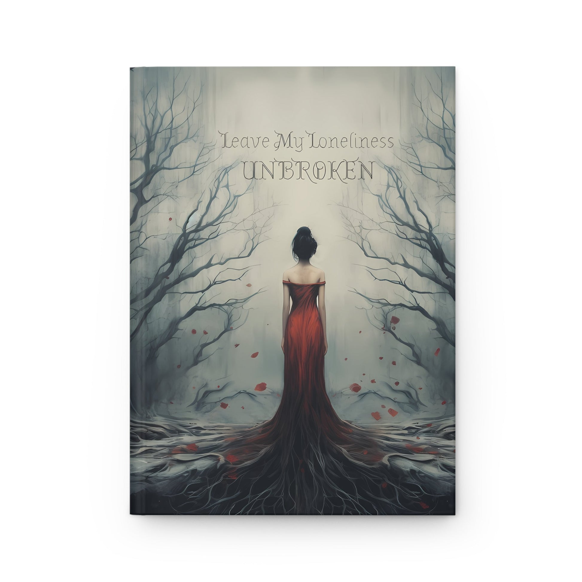 Leave My Loneliness Unbroken Matte Hardcover JournalPaper productsVTZdesignsJournalBack - to - Schooldiaryedgar allan poe