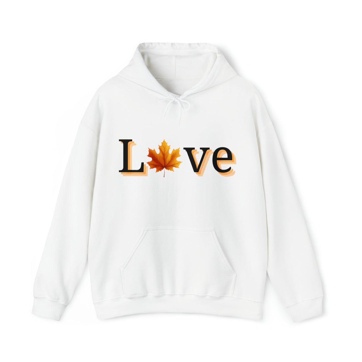 Love Fall HoodieHoodieVTZdesignsWhiteSautumnDTGhooded