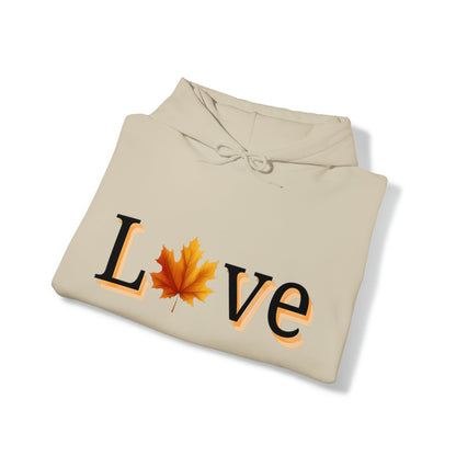 Love Fall HoodieHoodieVTZdesignsSandSautumnDTGhooded