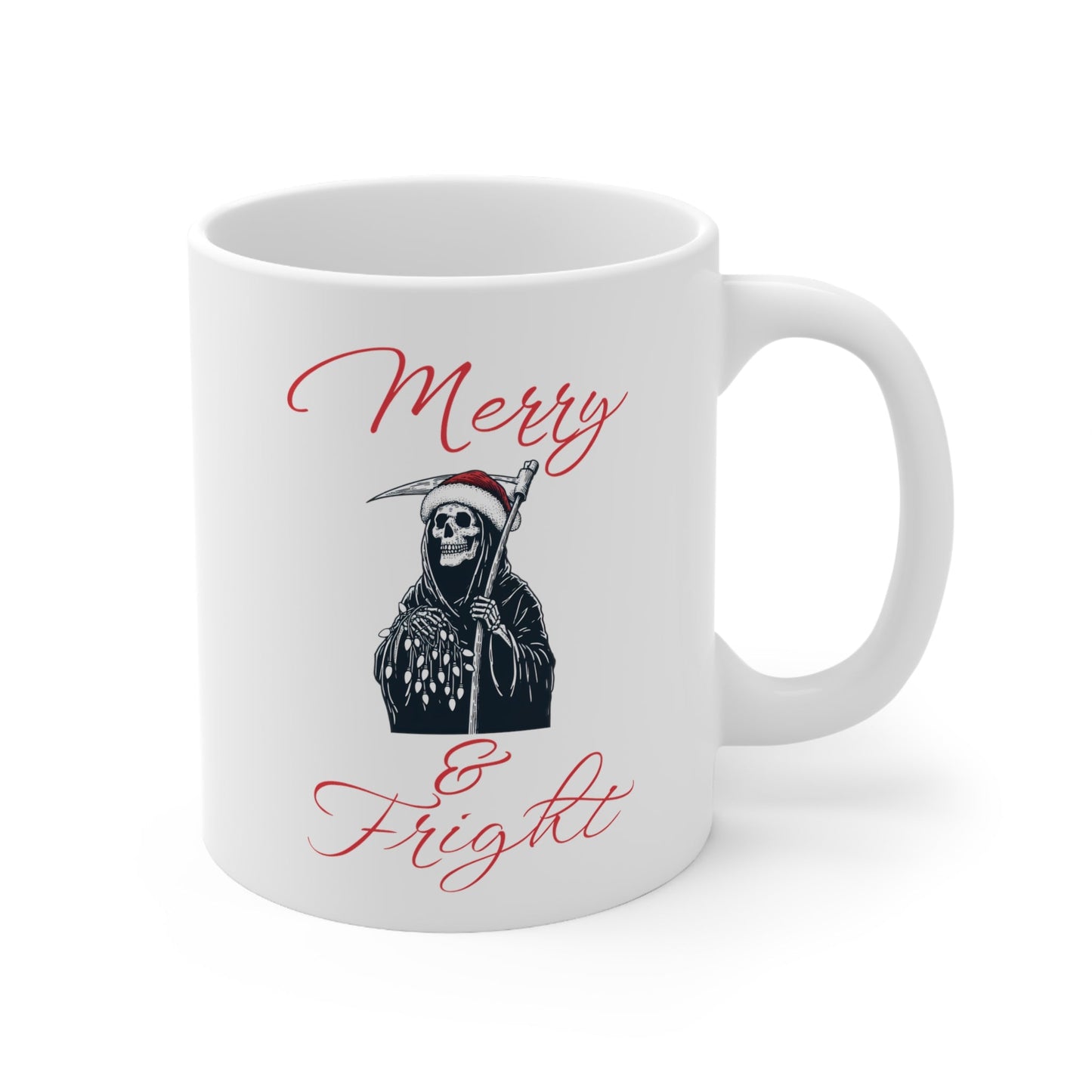 Merry and Fright Ceramic Mug 11ozMugVTZdesigns11oz11ozchristmasCoffee Mugs