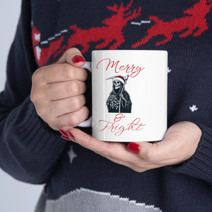 Merry and Fright Ceramic Mug 11ozMugVTZdesigns11oz11ozchristmasCoffee Mugs