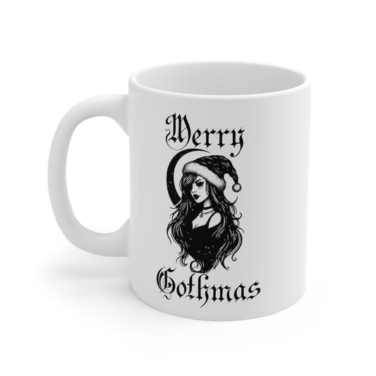 Merry Gothmas Ceramic Mug 11ozMugVTZdesigns11oz11ozchristmasCoffee Mugs