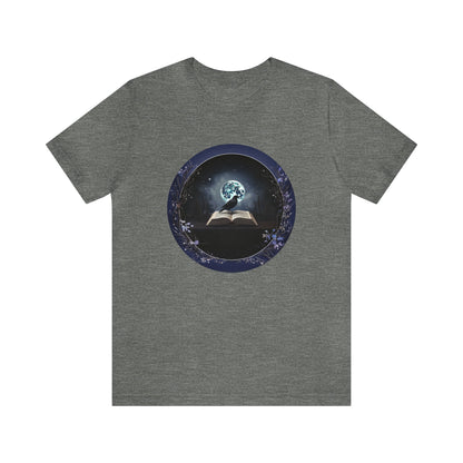 Midnight Raven Tee ShirtT - ShirtVTZdesignsDeep HeatherXSbookCottonCrew neck