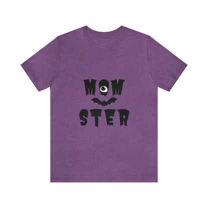 Momster Women's Jersey Tee ShirtT - ShirtVTZdesignsHeather Team PurpleXSCottoncreepyCrew neck
