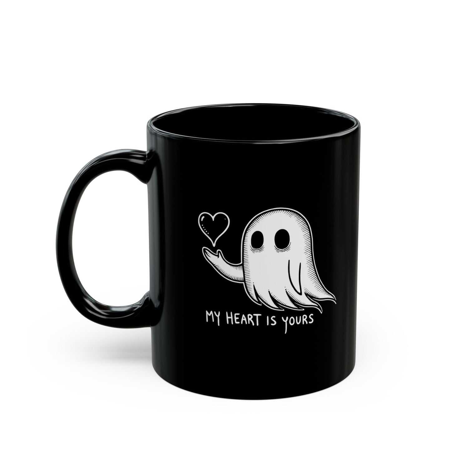 My Heart Is Yours Coffee MugMugVTZdesigns11oz11ozBack - to - SchoolBlack base