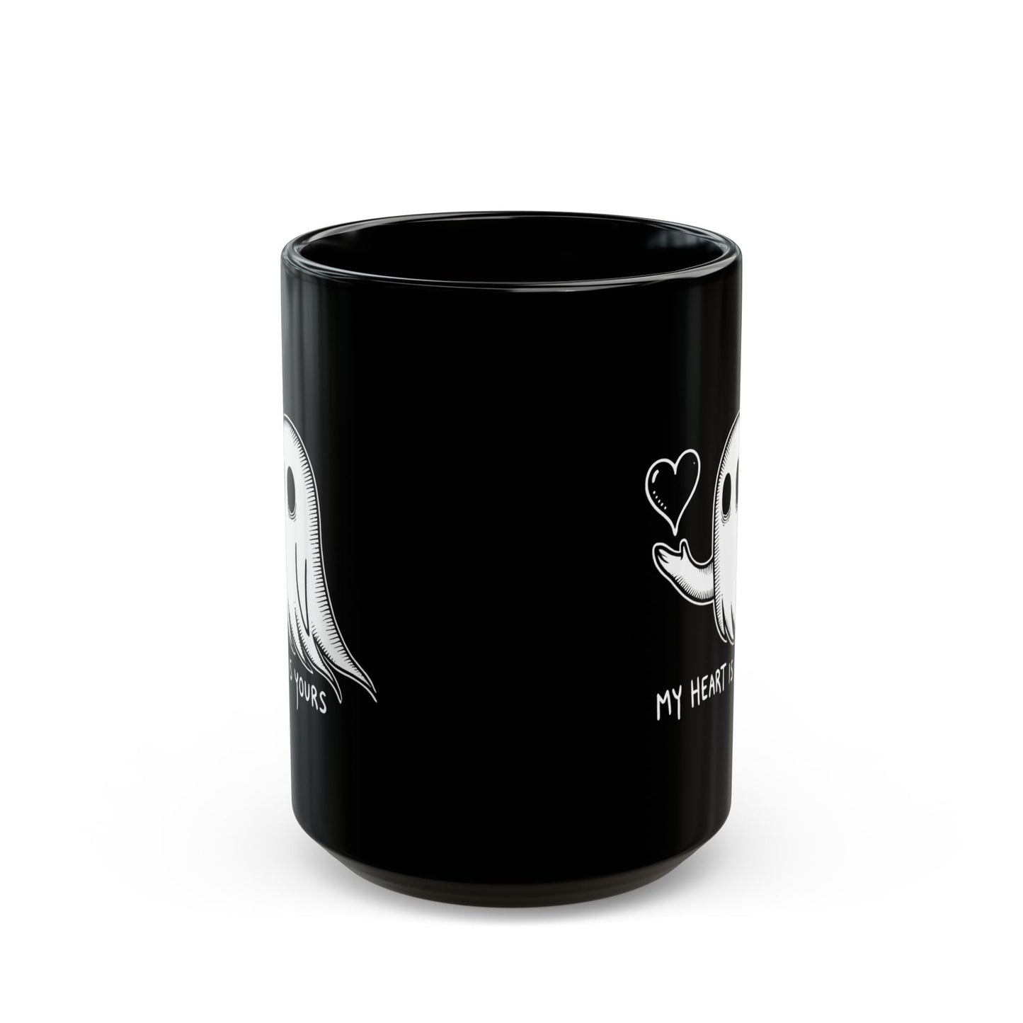 My Heart Is Yours Coffee MugMugVTZdesigns11oz11ozBack - to - SchoolBlack base