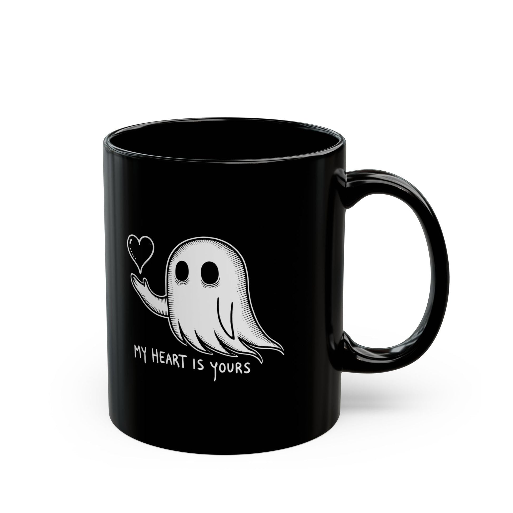 My Heart Is Yours Coffee MugMugVTZdesigns11oz11ozBack - to - SchoolBlack base