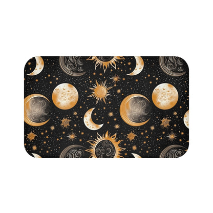 Mystical Celestial Print Bath MatHome DecorVTZdesigns24" × 17"BathBathroomhalloween