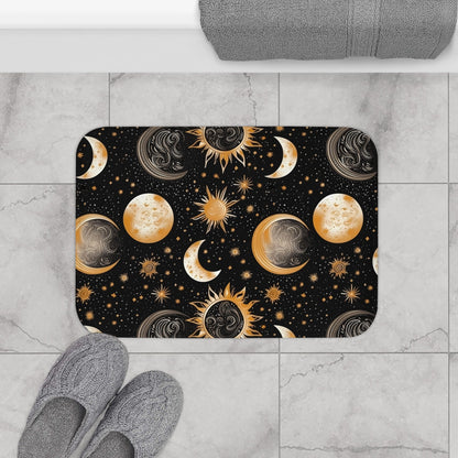 Mystical Celestial Print Bath MatHome DecorVTZdesigns24" × 17"BathBathroomhalloween