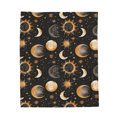 Mystical Celestial Print BlanketAll Over PrintsVTZdesigns30" × 40"All Over PrintAOPBed