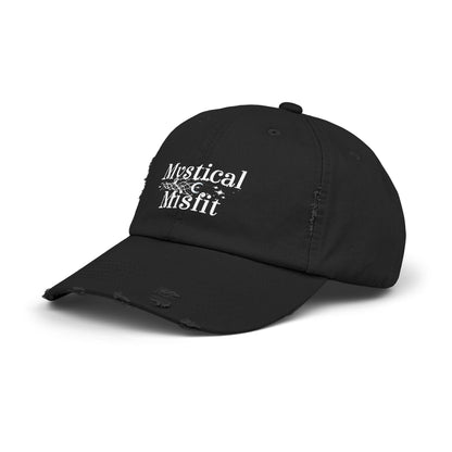 Mystical Misfit Distressed HatHatsVTZdesignsBlackOne sizeAccessoriesbaseball capbaseball hat