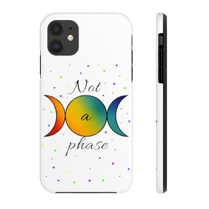 Not A Phase Witchy Pride Tough Phone Cases for iPhonePhone CaseVTZdesignsiPhone 11AccessoriesGlossyiPhone Cases