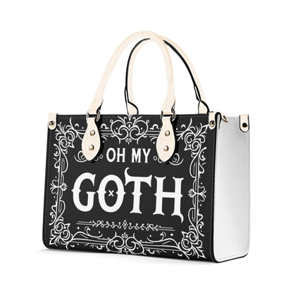 Oh My Goth HandbagAccessoriesVTZdesignsBeigeSaccessoriesbaroqueblack and white