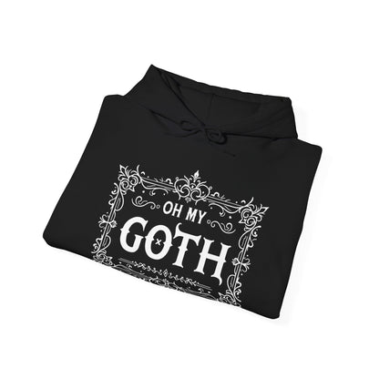 Oh My Goth HoodieHoodieVTZdesignsBlackSclothingDTGgoth