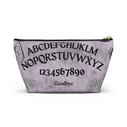 Ouija Accessory Pouch Cosmetic BagBagsVTZdesignsLargeWhite zipperAccessoriesAll Over PrintAssembled in the USA