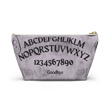 Ouija Accessory Pouch Cosmetic BagBagsVTZdesignsLargeWhite zipperAccessoriesAll Over PrintAssembled in the USA