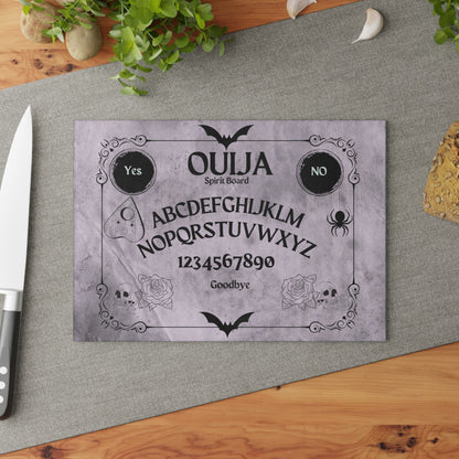 Ouija Board Glass Cutting BoardHome DecorVTZdesigns8" x 11"RectangleAccessoriesCookingGlass