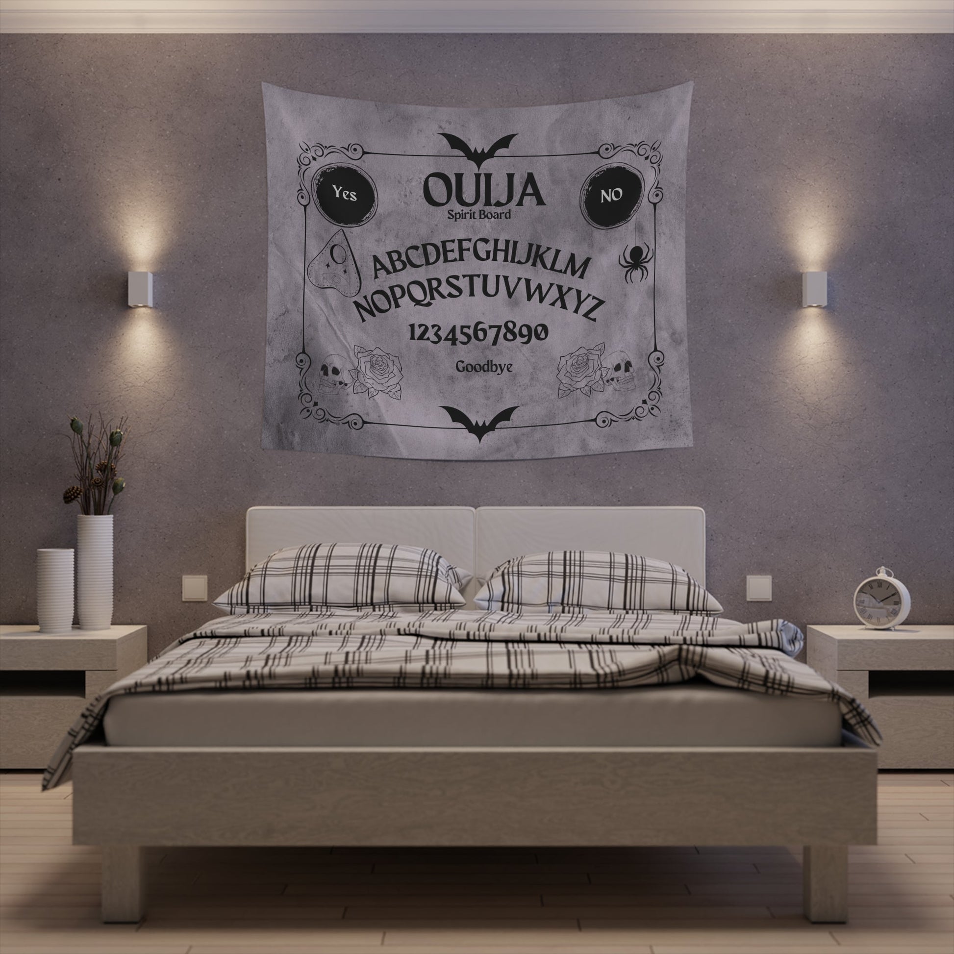 Ouija Printed Wall TapestryHome DecorVTZdesigns50" × 60"All Over PrintAOPboard