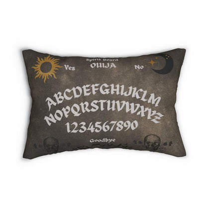 Ouija Spirit Board Lumbar Throw PillowHome DecorVTZdesigns20" × 14"All Over PrintAOPBed