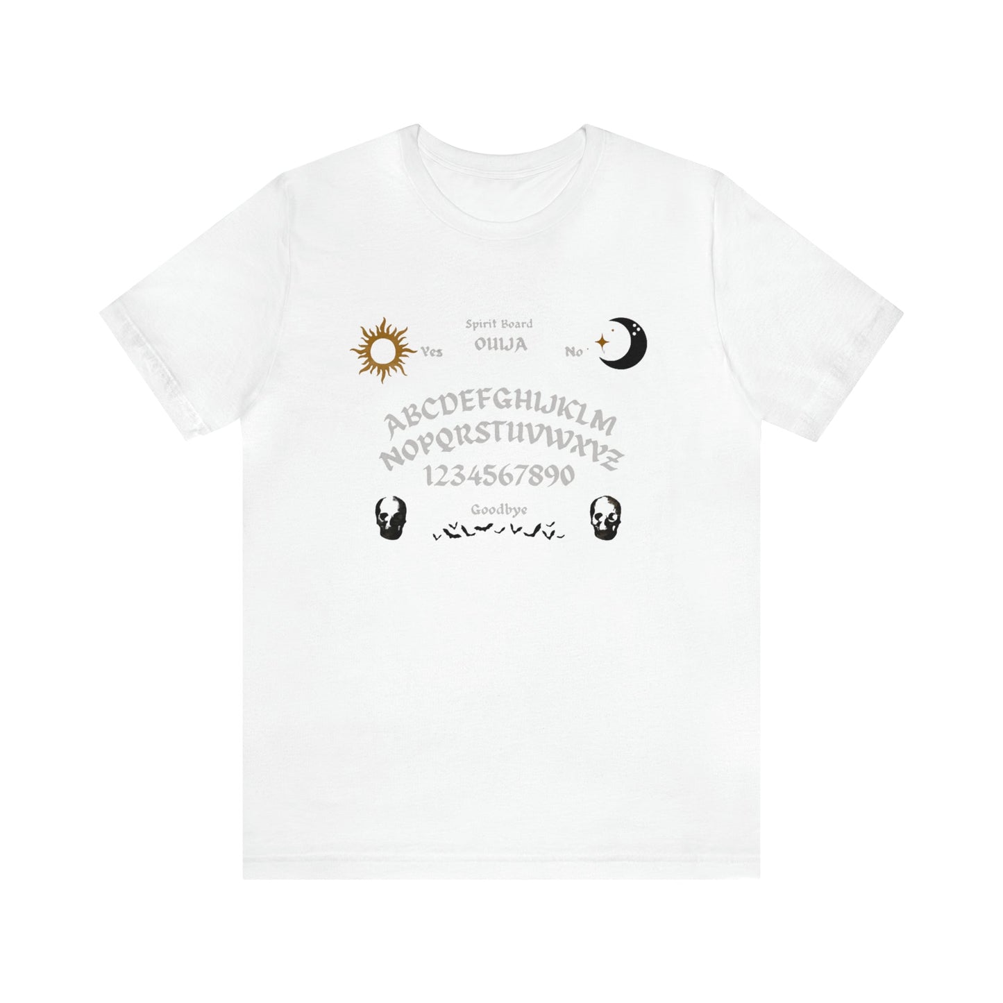 Ouija Spirit Board Tee ShirtT - ShirtVTZdesignsWhiteXSCottonCrew neckDTG