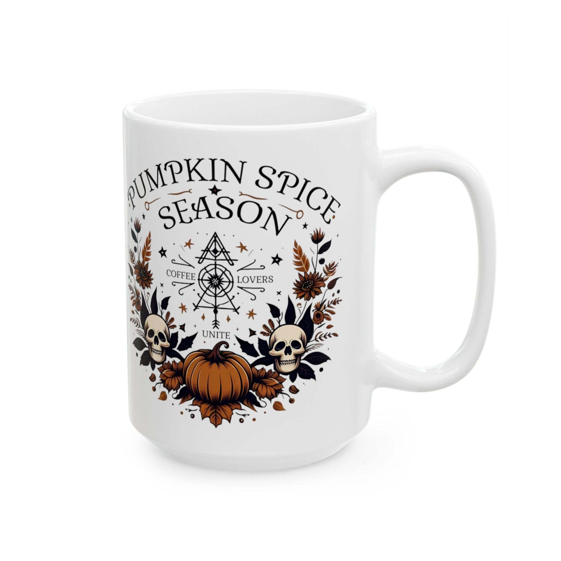 Pumpkin Spice Season Ceramic MugMugVTZdesigns15oz11oz15 oz15oz