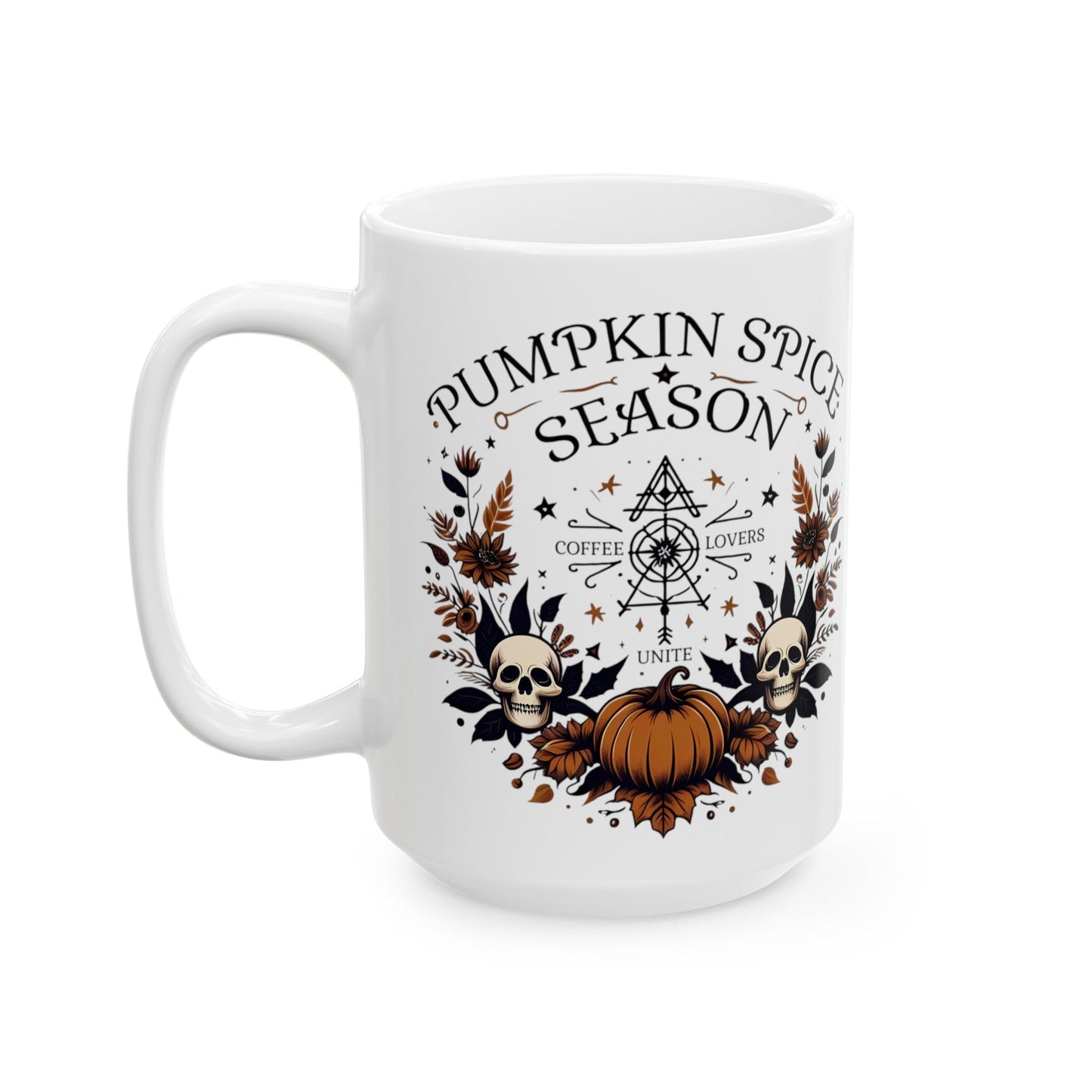 Pumpkin Spice Season Ceramic MugMugVTZdesigns11oz11oz15 oz15oz