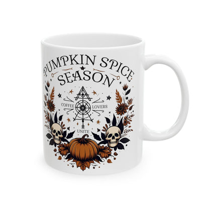 Pumpkin Spice Season Ceramic MugMugVTZdesigns11oz11oz15 oz15oz