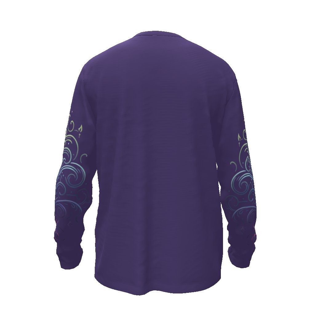 Rainbow Ravens Long Sleeve Tee ShirtVTZdesignsViolet CrescentSclothingcrowcrows