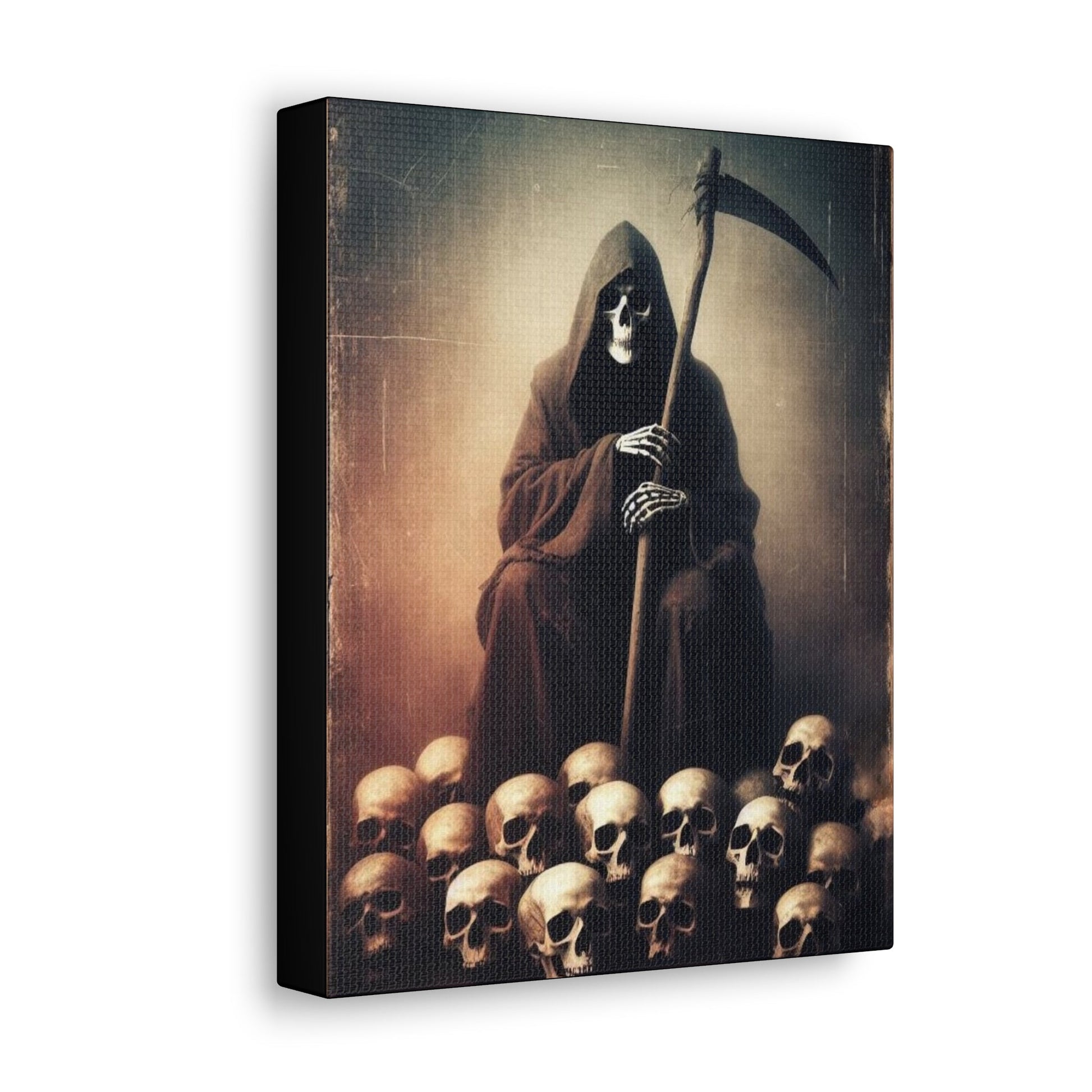 Reaper Sitting On Pile Of Skulls Canvas Gallery WrapCanvasVTZdesigns8″ x 10″1.25"Art & Wall DecorCanvascanvas art