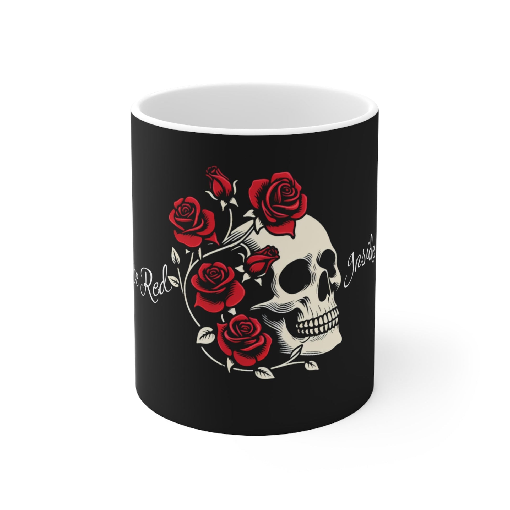 Roses Are Red Inside I'm Dead Ceramic Coffee MugMugVTZdesigns11oz11ozCoffee Mugscup