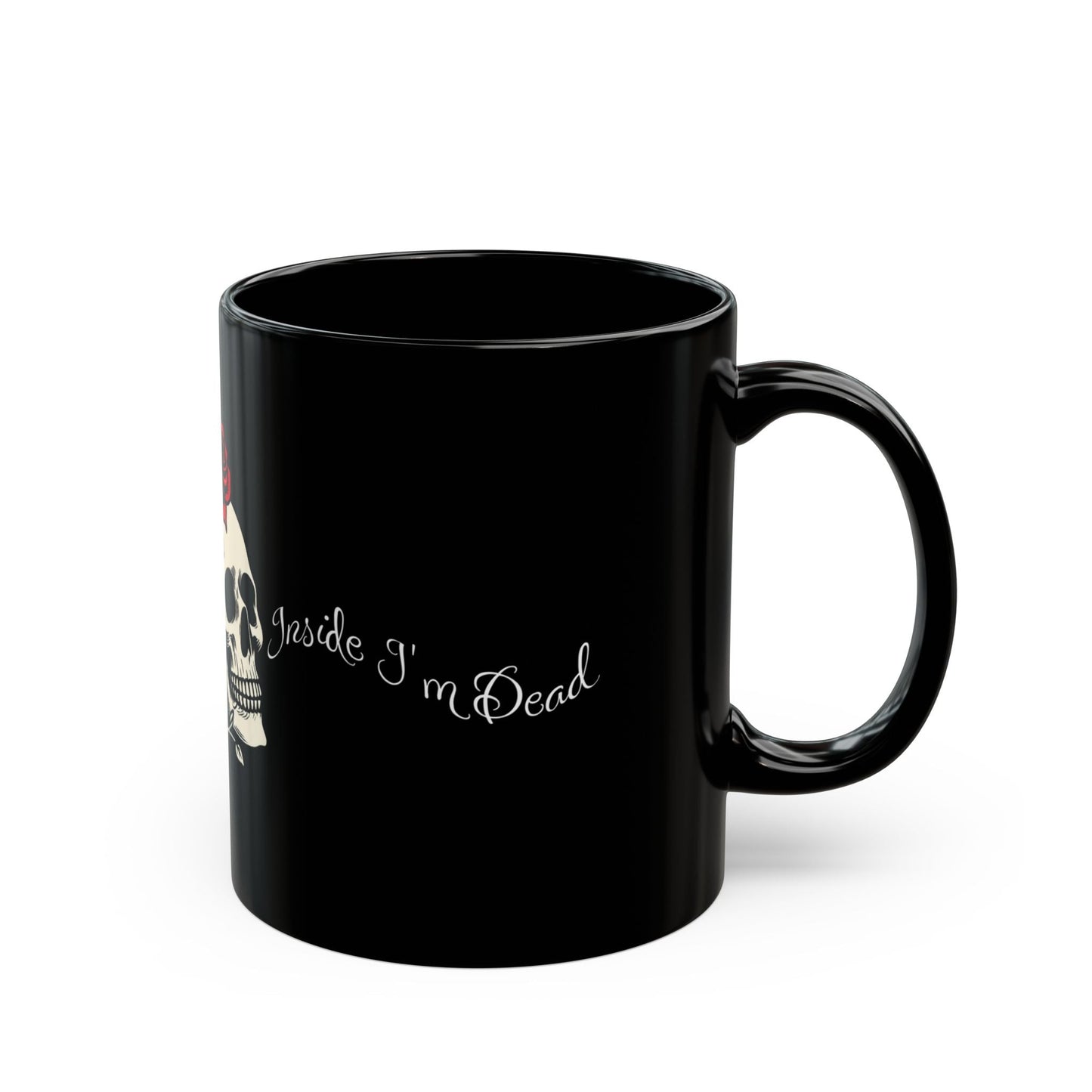 Roses Are Red Inside I'm Dead Coffee MugMugVTZdesigns15ozblack mugCeramicCoffee Mugs