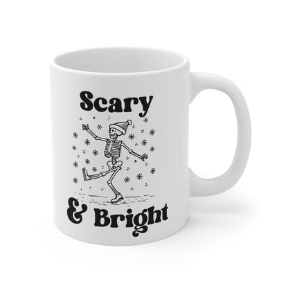 Scary and Bright Ceramic Mug 11ozMugVTZdesigns11oz11ozchristmasCoffee Mugs