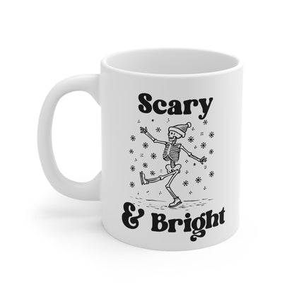 Scary and Bright Ceramic Mug 11ozMugVTZdesigns11oz11ozchristmasCoffee Mugs