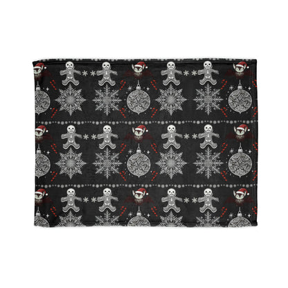 Spooky Christmas BlanketHome DecorVTZdesigns50" × 60"batbatsBed