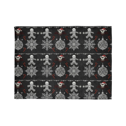 Spooky Christmas BlanketHome DecorVTZdesigns50" × 60"batbatsBed