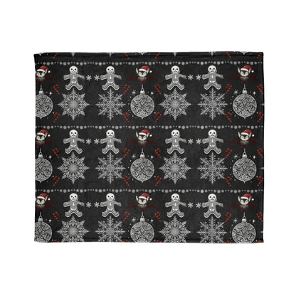 Spooky Christmas BlanketHome DecorVTZdesigns50" × 60"batbatsBed