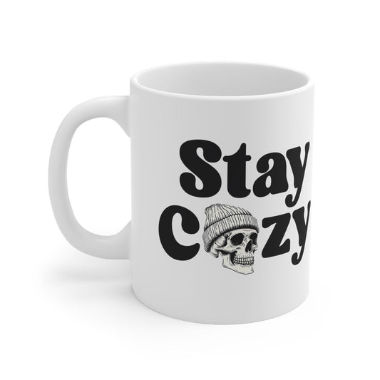 Stay Cozy Ceramic Mug 11ozMugVTZdesigns11oz11ozchristmasCoffee Mugs