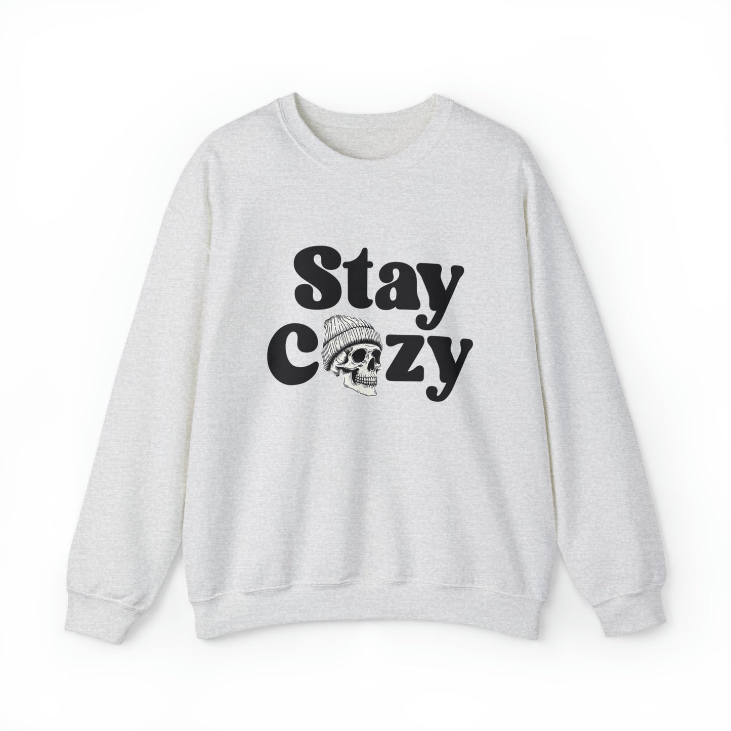 Stay Cozy Pullover Crewneck SweatshirtSweatshirtVTZdesignsSAshbeaniechristmasclothing
