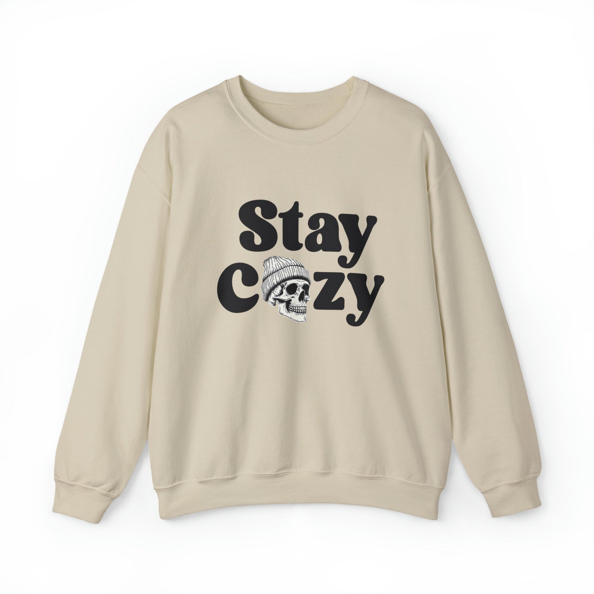 Stay Cozy Pullover Crewneck SweatshirtSweatshirtVTZdesignsSSandbeaniechristmasclothing