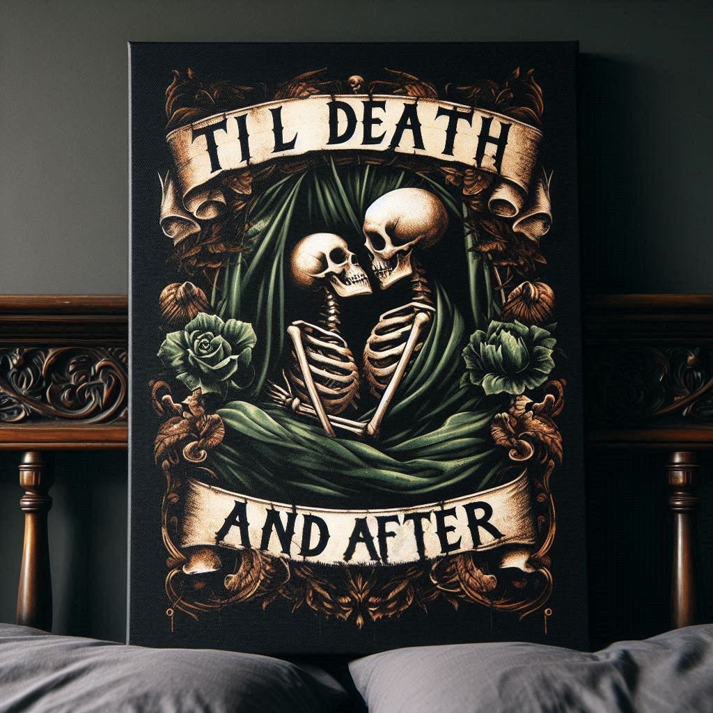 Til Death and After Canvas Gallery WrapCanvasVTZdesigns12″ x 16″1.25"artArt & Wall Decorart print