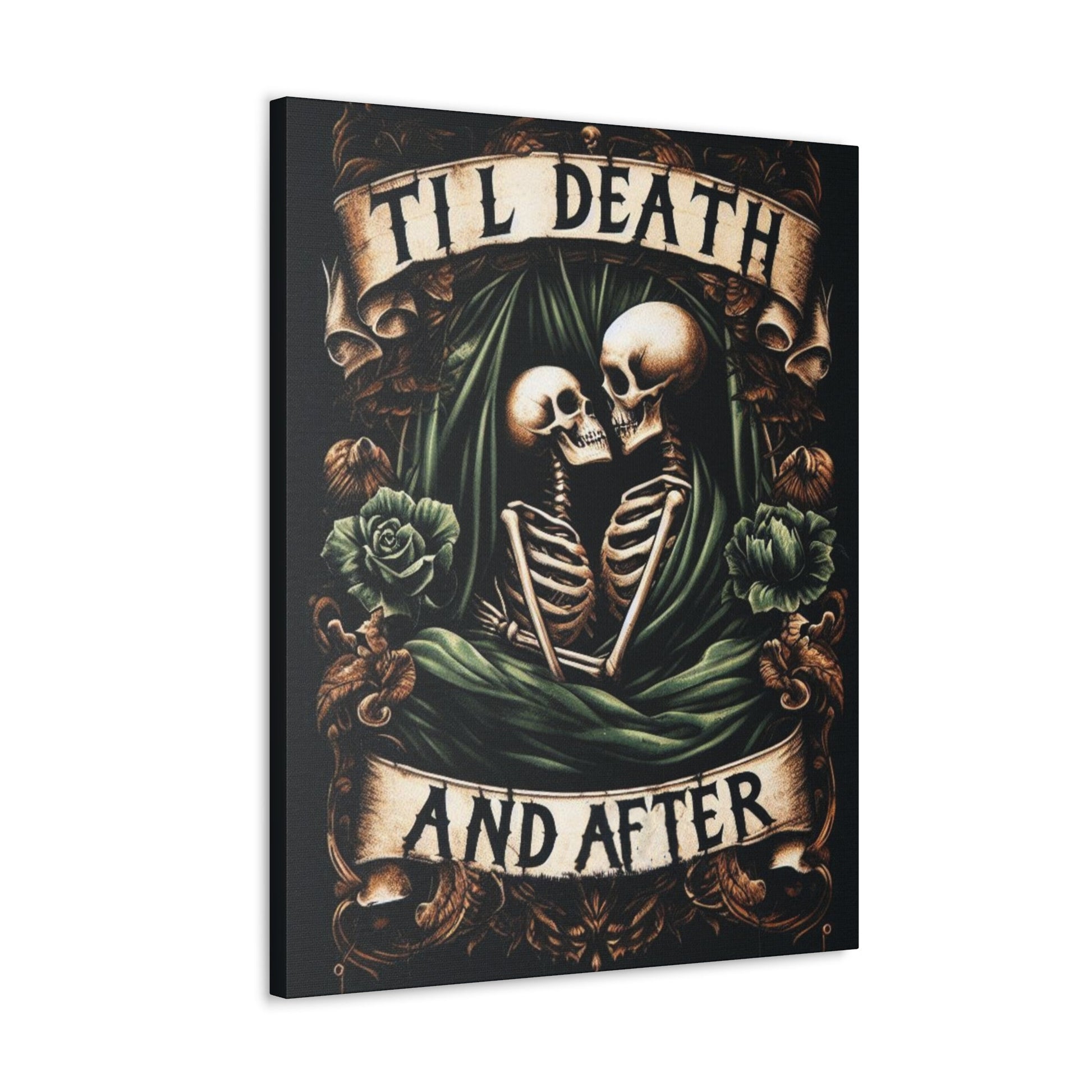 Til Death and After Canvas Gallery WrapCanvasVTZdesigns24″ x 30″1.25"artArt & Wall Decorart print