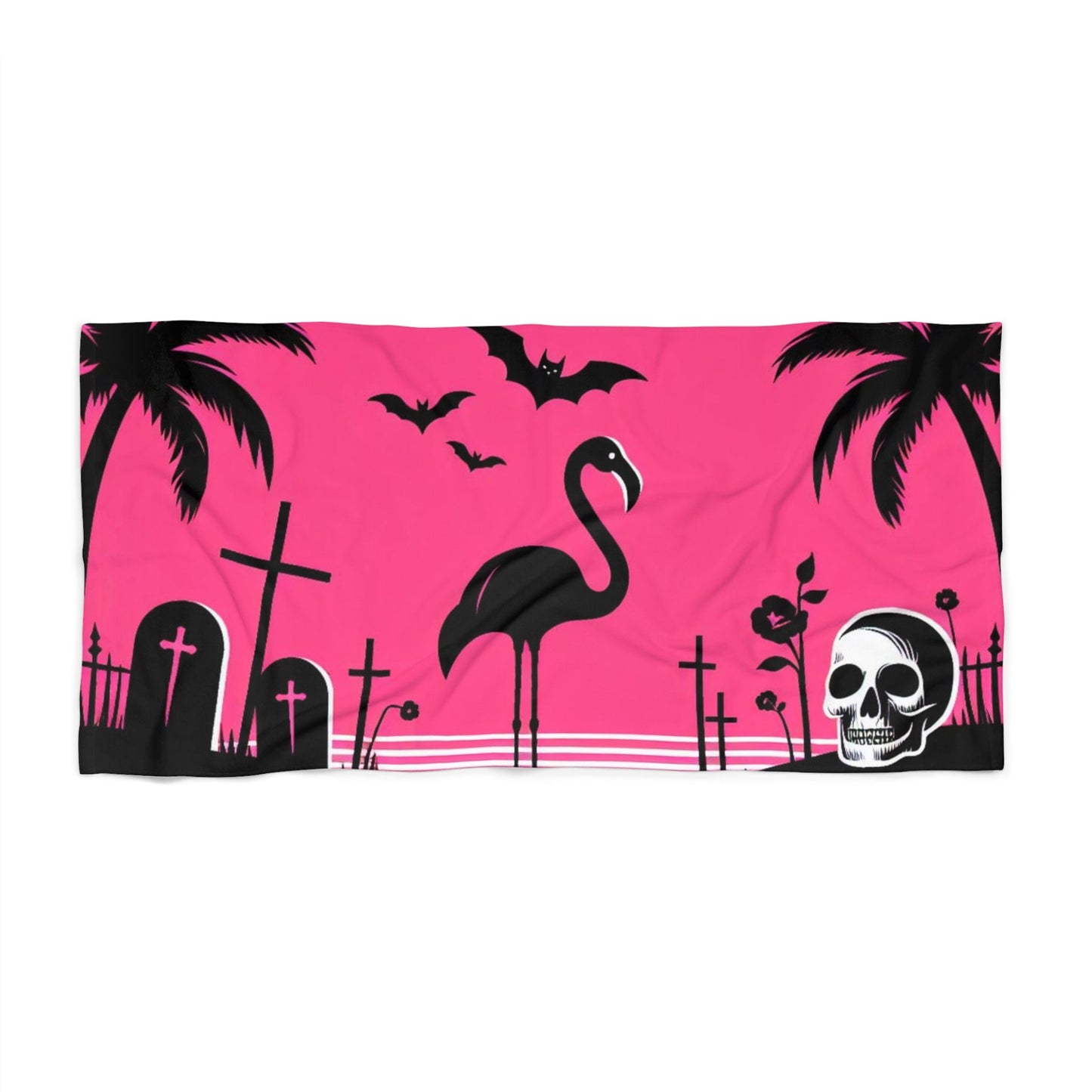 Tropical Graveyard Beach TowelHome DecorVTZdesigns30" × 60"14ozBathBathroom