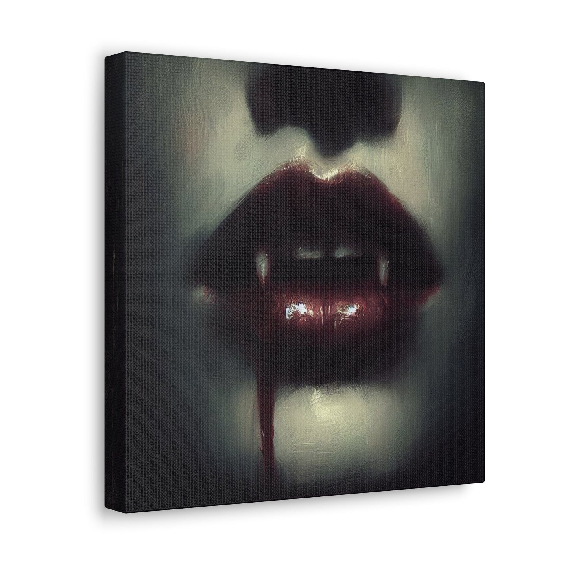 Vampire Lips Canvas Gallery WrapCanvasVTZdesigns12″ x 12″1.25"Art & Wall DecorCanvasFall Picks