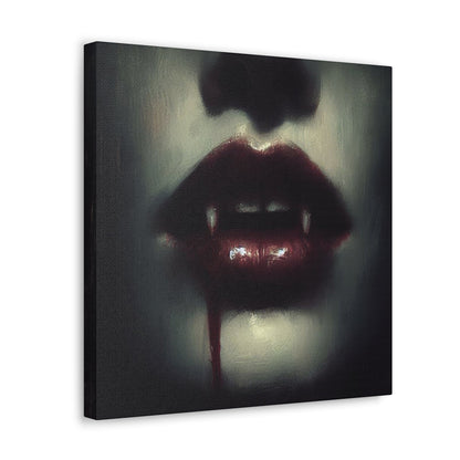 Vampire Lips Canvas Gallery WrapCanvasVTZdesigns16″ x 16″1.25"Art & Wall DecorCanvasFall Picks