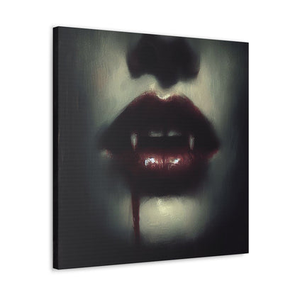 Vampire Lips Canvas Gallery WrapCanvasVTZdesigns24″ x 24″1.25"Art & Wall DecorCanvasFall Picks