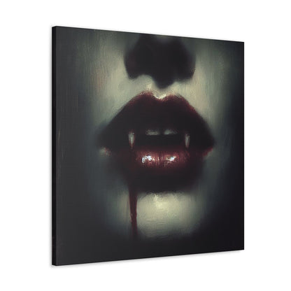 Vampire Lips Canvas Gallery WrapCanvasVTZdesigns30″ x 30″1.25"Art & Wall DecorCanvasFall Picks